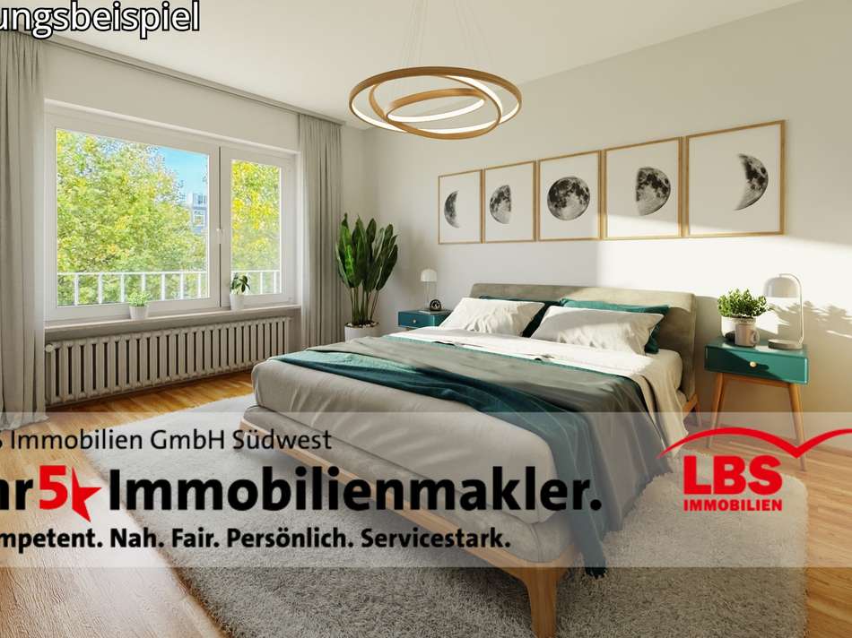 Schlafzimmer Homestaging