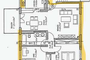 Attraktive 3-Zimmer-Wohnung mit Südbalkon in Pfersee-Nord (Augsburg) – Deutschenbaurstraße 29a, 86157 Pfersee-Nord, Augsburg – Vorschaubild 3