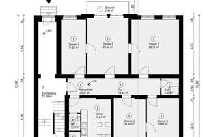 Helle, hochwertig sanierte Altbau-5ZK2B, ideal für Paare & Familien – Die vollständige Adresse der Immobilie erhältst du vom Anbieter., 65197 Rheingauviertel / Hollerborn, Wiesbaden – Vorschaubild 14
