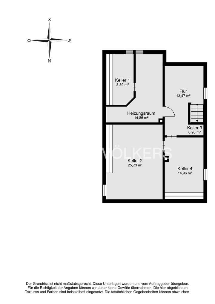 Grundriss - Kellergeschoss