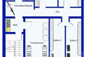 Vierfamilienhaus am Schmölderpark, Garten, drei PKW-Stellplätze, eine Wohnung frei – Die vollständige Adresse der Immobilie erhältst du vom Anbieter., 41239 Schmölderpark, Mönchengladbach – Vorschaubild 24