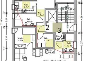 KFW 40 mit QNG Förderkredit :Erdgeschoss Neubau-Wohnungen in der Südstadt – Hedwigstraße 10, 33098 Kernstadt, Paderborn – Vorschaubild 3