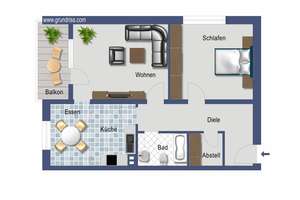 Attraktive 2,5-Zimmerwohnung -ideal zur Eigennutzung oder Kaptialanlage - – Wipperfürther Straße 93, 51103 Kalk (Ortsteil), Köln – Vorschaubild 11
