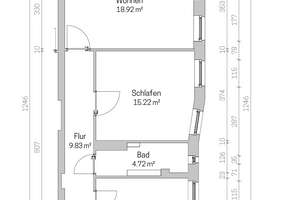 Renovierte 2-Zimmer-Altbauwohnung ab sofort verfügbar (WE47) – Die vollständige Adresse der Immobilie erhältst du vom Anbieter., 13359 Gesundbrunnen, Berlin – Vorschaubild 20