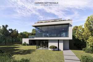 Meister der Form - High-End-Villa mit Seeblick, Tiefgarage und Infinity-Pool – Starnberg (Kreis) – Vorschaubild 4