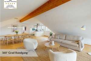 Außergewöhnliche Penthouse-Wohnung mit Panoramablick auf die Würzburger Festung