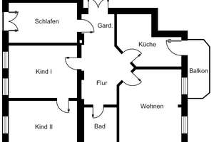 Charmante 4-Raumwohnung im Altbau – Ihr neues Familienparadies – Die vollständige Adresse der Immobilie erhältst du vom Anbieter., 1099 Äußere Neustadt, Dresden – Vorschaubild 10