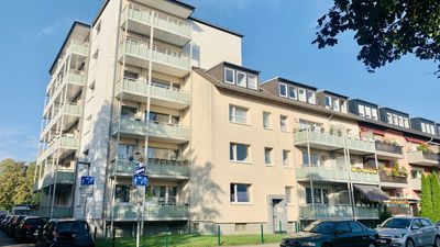 2-Zimmer-Wohnung mit großzügigem Südbalkon und cleverem Grundriss