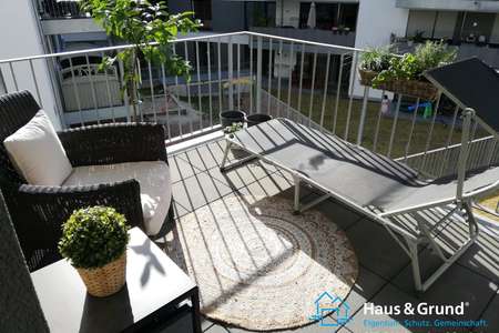 *** Luxuriöse 2-Zimmer-Wohnung in Haaren - Barrierefrei - mit einem rund 20 qm großen Balkon ***