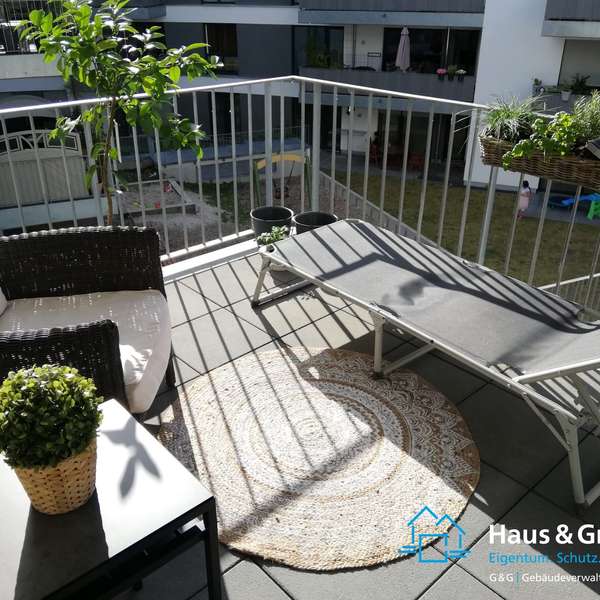 *** Luxuriöse 2-Zimmer-Wohnung in Haaren - Barrierefrei  - mit einem rund 15 qm großen Balkon ***