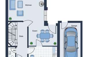 DHH mit Garten und Garage in ruhiger Lage von Dingden – Die vollständige Adresse der Immobilie erhältst du vom Anbieter., 46499 Hamminkeln – Vorschaubild 4