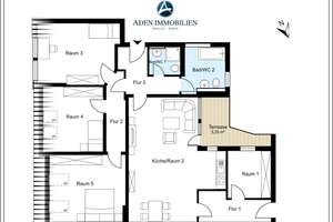 Erstbezug! 127 m² Dachgeschosswohnung mit Aufzug, Terrasse, 3 Schlafzimmern, Rudolfkiez Friedrichsha – Bossestr. 9, 10245 Friedrichshain, Berlin – Vorschaubild 3