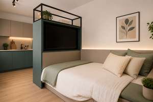Charmante 2-Zimmer-Neubauwohnung mit Balkon und Einbauküche – Steinbühler Straße 4-6, 90443 Gostenhof, Nürnberg – Vorschaubild 6