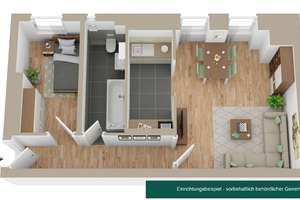 Bezugsfreie ruhige 
1-Zimmer-Altbauwohnung
in begehrter Lage Friedrichhain – Silvio-Meier-Straße 4, 10247 Friedrichshain, Berlin – Vorschaubild 12
