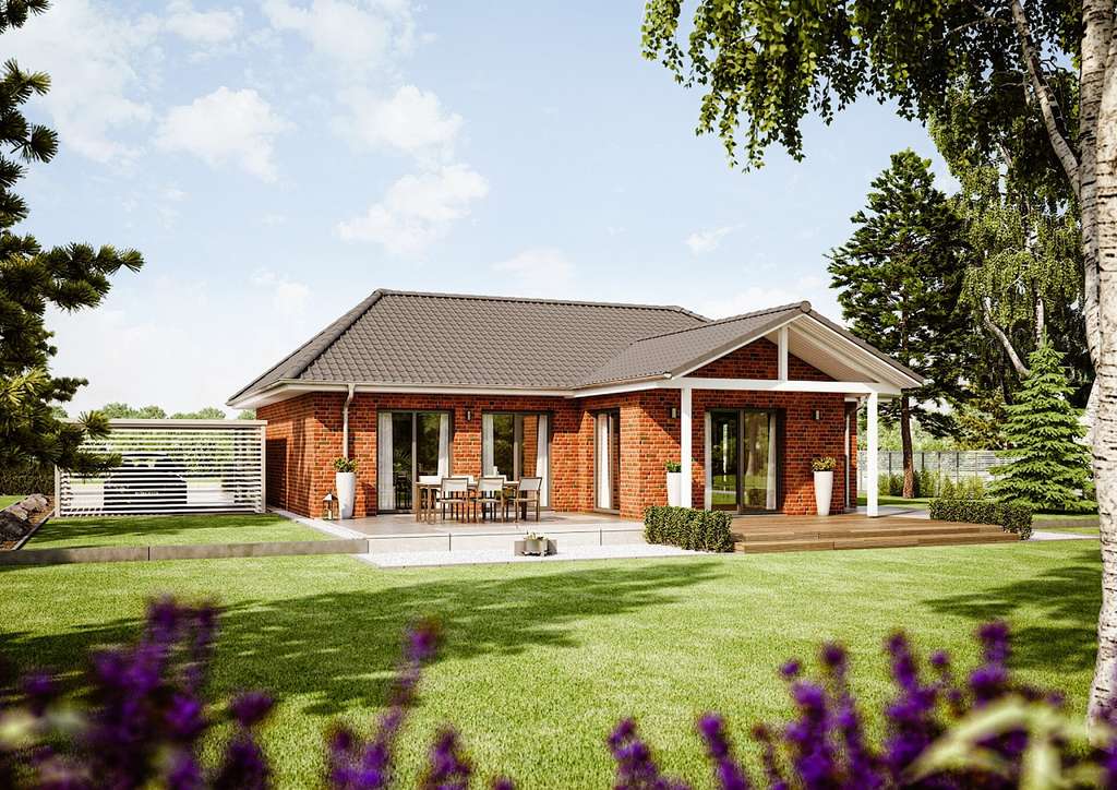 Immobilie in Rhaunen - Landhaus Bungalow in schlüsselfertiger Massivbauweise im Neubaugebiet! - Bild 2