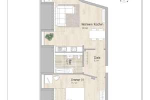 Ihr neues Zuhause: gemütliche und helle 2 -Zimmer Wohnung zum Ankommen – Grundstr. 174, 1324 Bühlau/Weißer Hirsch, Dresden – Vorschaubild 11