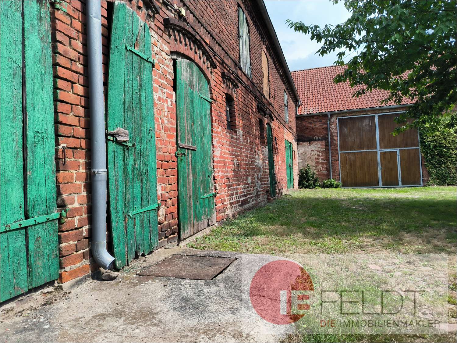 Traum für Familien & Selbstständige – Hof mit zwei Häusern und riesiger Scheune in Wassernähe, Jerichower Land Kreis – Bild 3