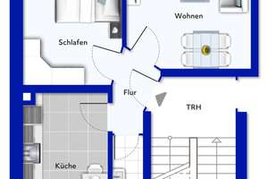 Kapitalanleger aufgepasst! 2 Zimmerwohnung in kleinem Wohnhaus
 – Die vollständige Adresse der Immobilie erhältst du vom Anbieter., 68259 Feudenheim, Mannheim – Vorschaubild 1
