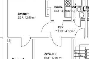 Gemütliche 3 Zimmerwohnung in ruhiger Lage! – Hebbelstraße 88, 34125 Kassel – Vorschaubild 2