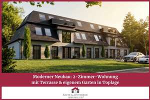 Moderner Neubau: 2-Zimmer-Wohnung mit Terrasse & eigenem Garten in Toplage