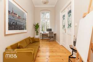 Helle Drei-Zimmer-Altbauwohnung im Hinterhaus mit Stuck und unverbaubarem Blick in den Park – Hasenheide 61, 10967 Neukölln (Ortsteil), Berlin – Vorschaubild 17
