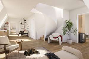HO27 Aubing · 2-Zimmer-Dachgeschoss mit 17 m² Dachterrasse · Erstbezug, provisionsfrei