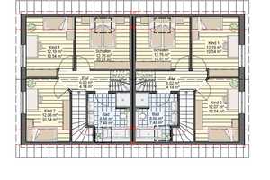 Eversten - KFW-40-Neubau von 3 Doppelhaushälften. Gestalten Sie Ihr Traumhaus noch mit – Oldenburg (Oldenburg) – Vorschaubild 4