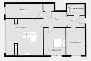 Provisionsfrei !! Renovierte 3-Zimmer-Wohnung in Stadtteil Elsen – Die vollständige Adresse der Immobilie erhältst du vom Anbieter., 33106 Elsen, Paderborn – Vorschaubild 8