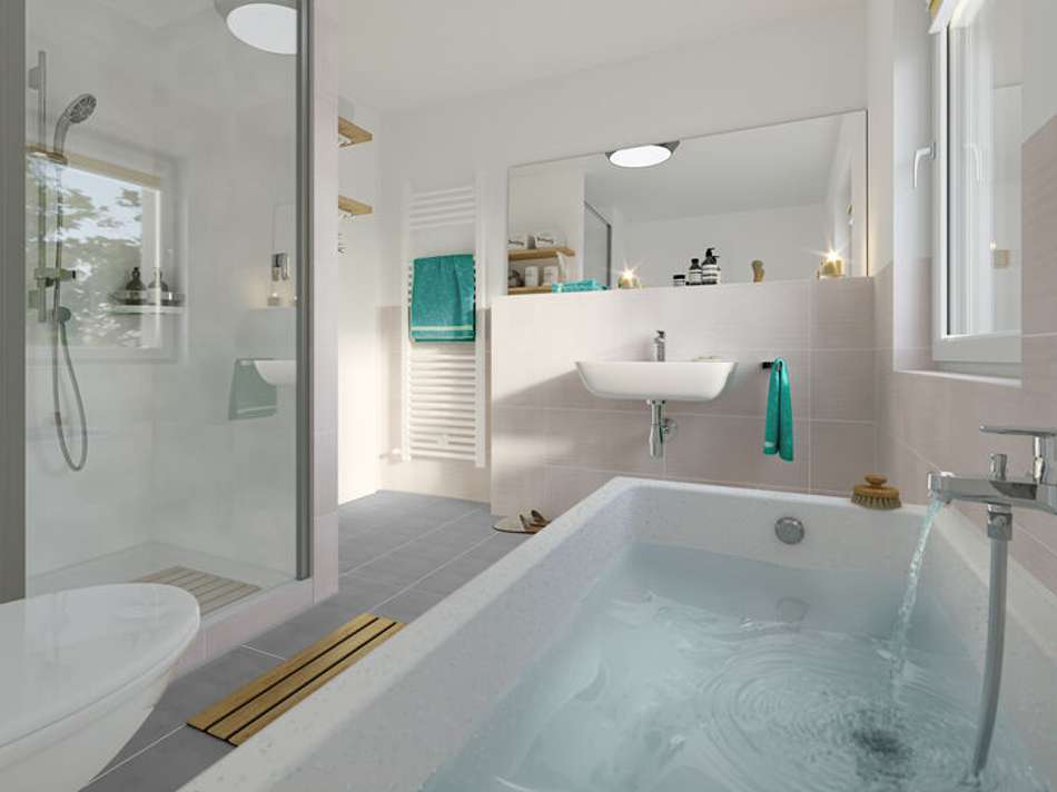 Wohnbeispiel Badezimmer