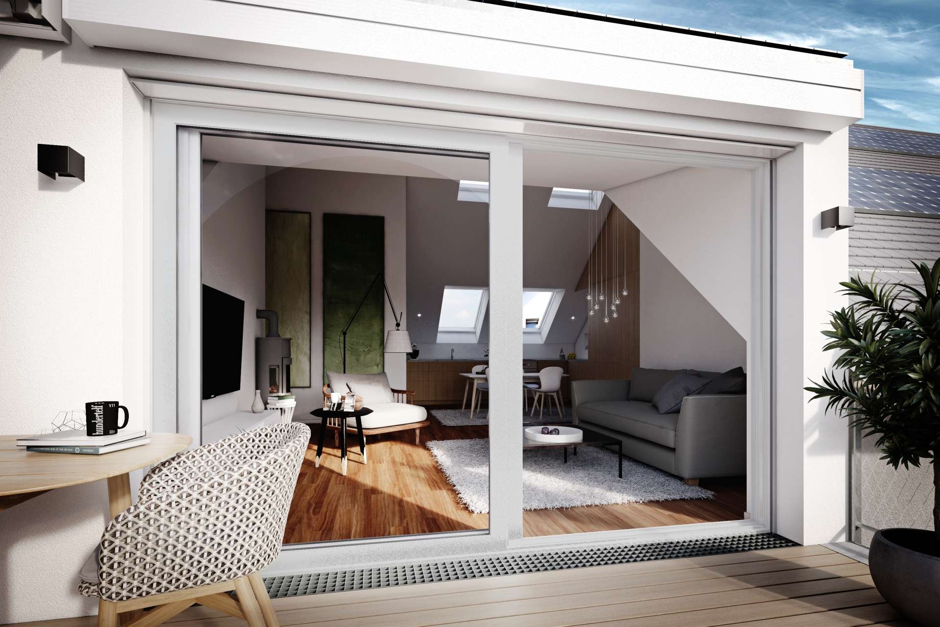 Immobilie in Bötzingen - DG-Wohnung mit überaus großzügigem und offenen Grundriss im Neubau - Bild 0