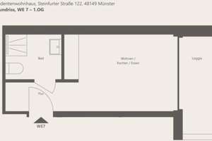 MODERNES WOHNEN IN  EINEM APARTMENT GEGENÜBER DEM LEO-CAMPUS  – Steinfurter Str. 122, 48149 Sentrup, Münster – Vorschaubild 3
