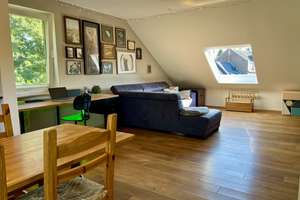 Bockum, drei Zimmer - Terrasse mit Blick in den Schönhausenpark – Rott 51, 47800 Bockum, Krefeld – Vorschaubild 7