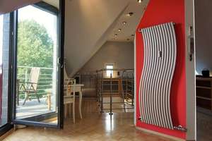 Klimatisierte Maisonette-Wohnung, voll möbliert, mit großer Dachterrasse, Gartennutzung & Stellplatz – 40547 Lörick, Düsseldorf – Vorschaubild 7