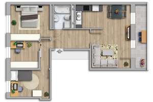 Platz für die ganze Familie! Helle 4-Zimmer-Wohnung mit Balkon! – Astonstraße 58, 39116 Sudenburg, Magdeburg – Vorschaubild 14