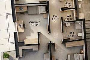 Charmante 3-Zimmer-Wohnung in denkmalgeschütztem Altstadthaus mit Balkon und Domblick – Die vollständige Adresse der Immobilie erhältst du vom Anbieter., 93047 Innenstadt, Regensburg – Vorschaubild 13