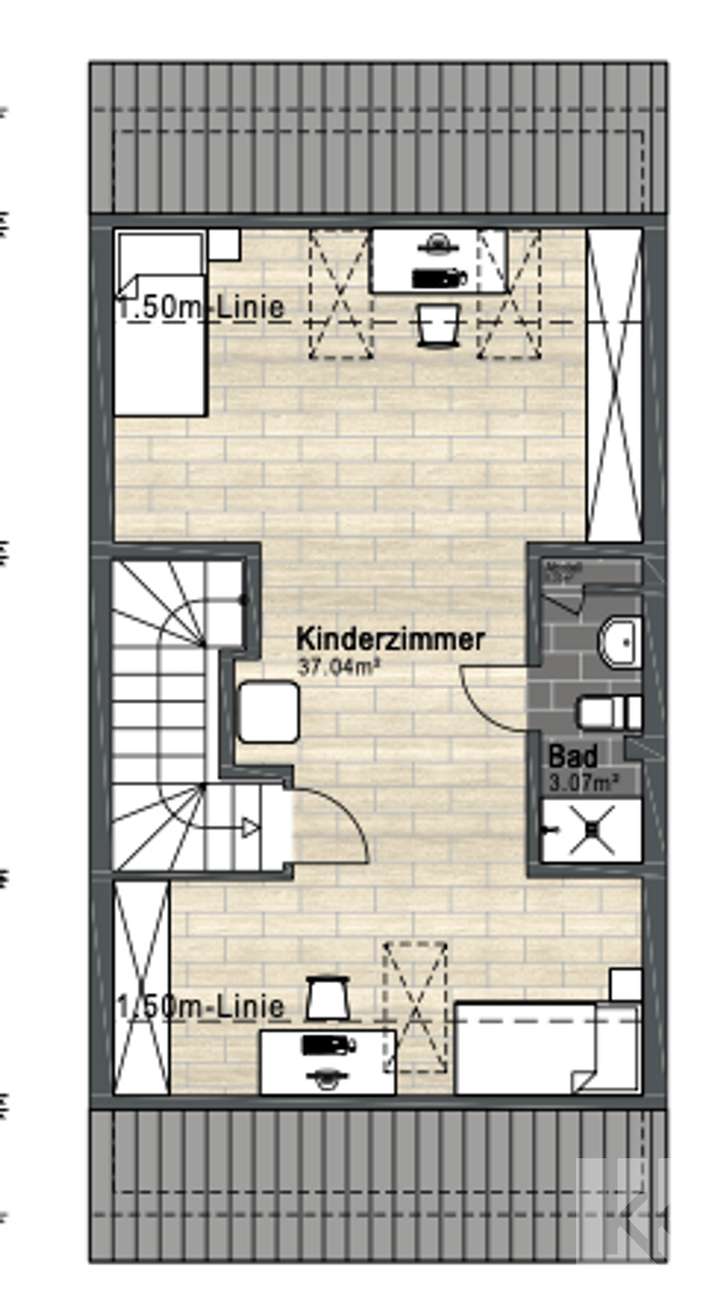 Grundriss DG