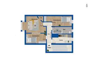 Derzeit vermietete 3-Zimmer-Eigentumswohnung in gefragter Lage von Hannover-List – Die vollständige Adresse der Immobilie erhältst du vom Anbieter., 30163 List, Hannover – Vorschaubild 10