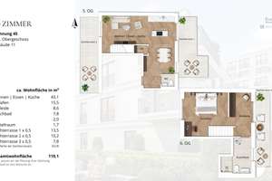 Exklusives Luxus-Penthouse im Kö-Karree - nur 80m von der Königsallee entfernt – Talstraße 11, 40217 Friedrichstadt, Düsseldorf – Vorschaubild 18