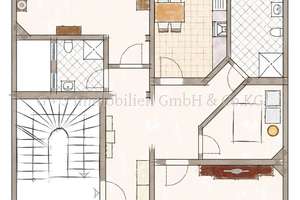 Schöne Altbau-Wohnung mit Balkon 
- Nähe Theater - – Die vollständige Adresse der Immobilie erhältst du vom Anbieter., 38102 Östliches Ringgebiet, Braunschweig – Vorschaubild 7