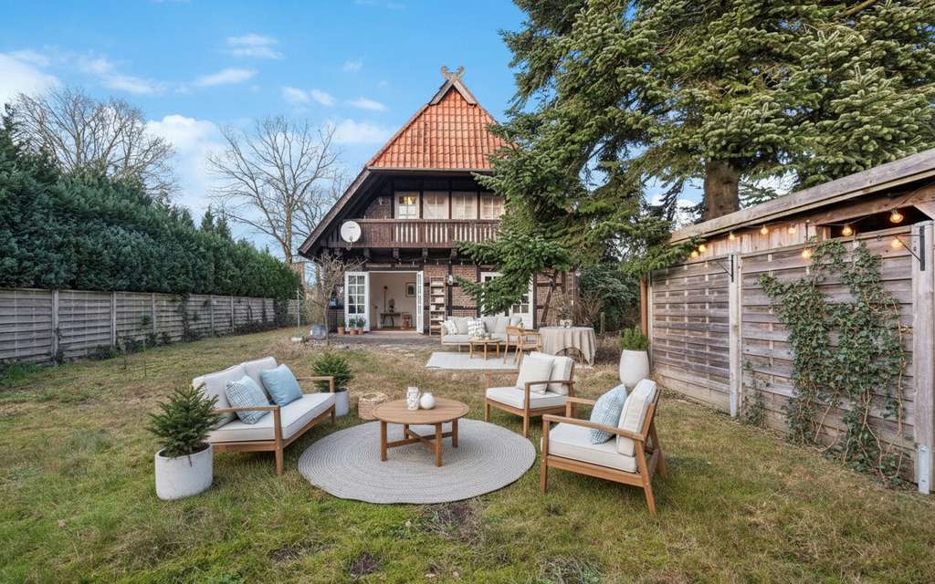 Immobilie in Bispingen - Außergewöhnliches Fachwerkhaus mit Galerie und Kamin - Bild 2