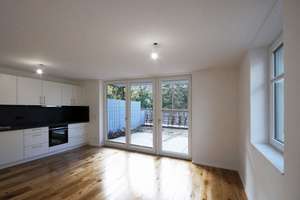 Moderne 1-Zimmer-Wohnung mit kleinem Garten/Terasse  und Einbauküche in München-Trudering – Flußaalweg 4, 81825 Gartenstadt Trudering, München – Vorschaubild 8