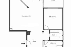 2,5-Zi-Whg - mit Wintergarten, Terrasse & Gartenanteil – Die vollständige Adresse der Immobilie erhältst du vom Anbieter., 70597 Degerloch (Ortsteil), Stuttgart – Vorschaubild 16