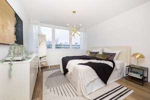 BESICHTIGUNG SAMSTAG 16. MAI: Helle, ruhige 4 Zimmer im 7. OG mit Ausblick – Die vollständige Adresse der Immobilie erhältst du vom Anbieter., 81927 Johanneskirchen, München – Vorschaubild 3