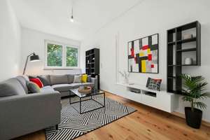 WOHNEN AN DER PLATANEN-ALLEE IM PAULUSVIERTEL - renovierte 2-Zimmer-Wohnung in Bestlage – Die vollständige Adresse der Immobilie erhältst du vom Anbieter., 64285 Bessungen, Darmstadt – Vorschaubild 3