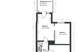 Großzügiges Einfamilienhaus mit 8 Zimmern und Garten in Gerresheim – 40625 Gerresheim, Düsseldorf – Vorschaubild 18