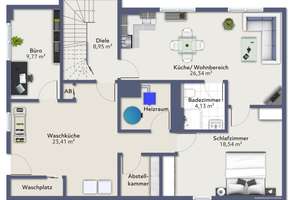 Einzigartiger Bungalow mit traumhaftem Garten und attraktiver Einliegerwohnung! (Variante) – Die vollständige Adresse der Immobilie erhältst du vom Anbieter., 75428 Illingen – Vorschaubild 36