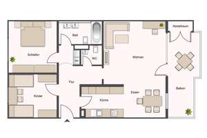 Modernes Wohnen mit Sonnenbalkon  – Die vollständige Adresse der Immobilie erhältst du vom Anbieter., 65191 Nordost, Wiesbaden – Vorschaubild 11