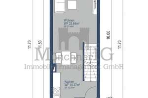 MÜNCHNER IG: Haus-im-Haus Gefühl in ruhiger Lage – lichtdurchflutete Maisonette auf drei Ebenen – Die vollständige Adresse der Immobilie erhältst du vom Anbieter., 81477 Obersendling, München – Vorschaubild 20