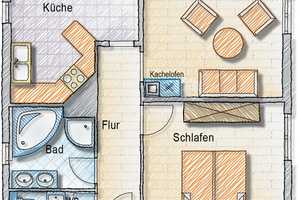 Kurzfristig bezugsfrei: Charmantes Zweifamilienhaus in zentraler Lage von Ostrach – Sigmaringen (Kreis) – Vorschaubild 22