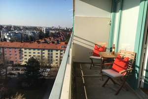 Über den Dächern von München: Möbliertes Appartement mit Alpenblick und Schwimmbad – Johann-Clanze-Str. 43 43, 81369 Mittersendling, München – Vorschaubild 3